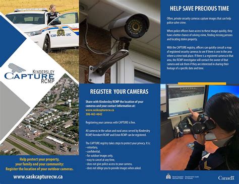 RCMP encouraging citizens to register for CAPTURE camera database